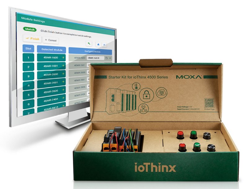 Moxa's ioThinx 4500 Series Controllers and I/Os Win the Red Dot Award: Product Design 2019